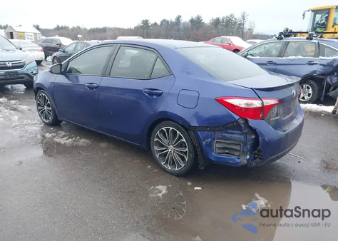 2016 Toyota Corolla S Plus z USA, uszkodzony, nr VIN 2T1BURHE3GC517097